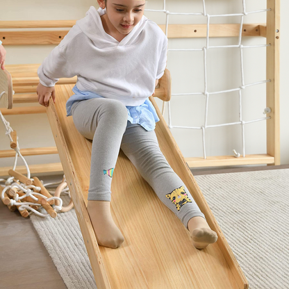 Neem Swedish Wall Ladder & Indoor Wooden Climber for Kids – Home Gym Playset