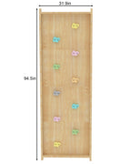 Walnut Modular 9-in-1 Swedish Ladder Wall Gym – Indoor Climber for Kids & Toddlers