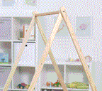 Tulip Foldable Baby Bouncer with Safety Harness | Lightweight & Portable Infant Seat