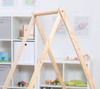 Tulip Foldable Baby Bouncer with Safety Harness | Lightweight & Portable Infant Seat