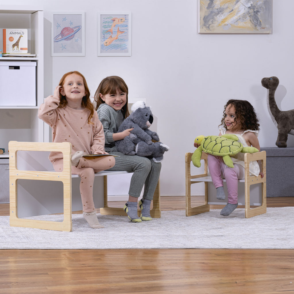 Hanover Weaning Table & Chair Set for Toddlers | Montessori-Style Wood Furniture