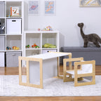 Hanover Weaning Table & Chair Set for Toddlers | Montessori-Style Wood Furniture
