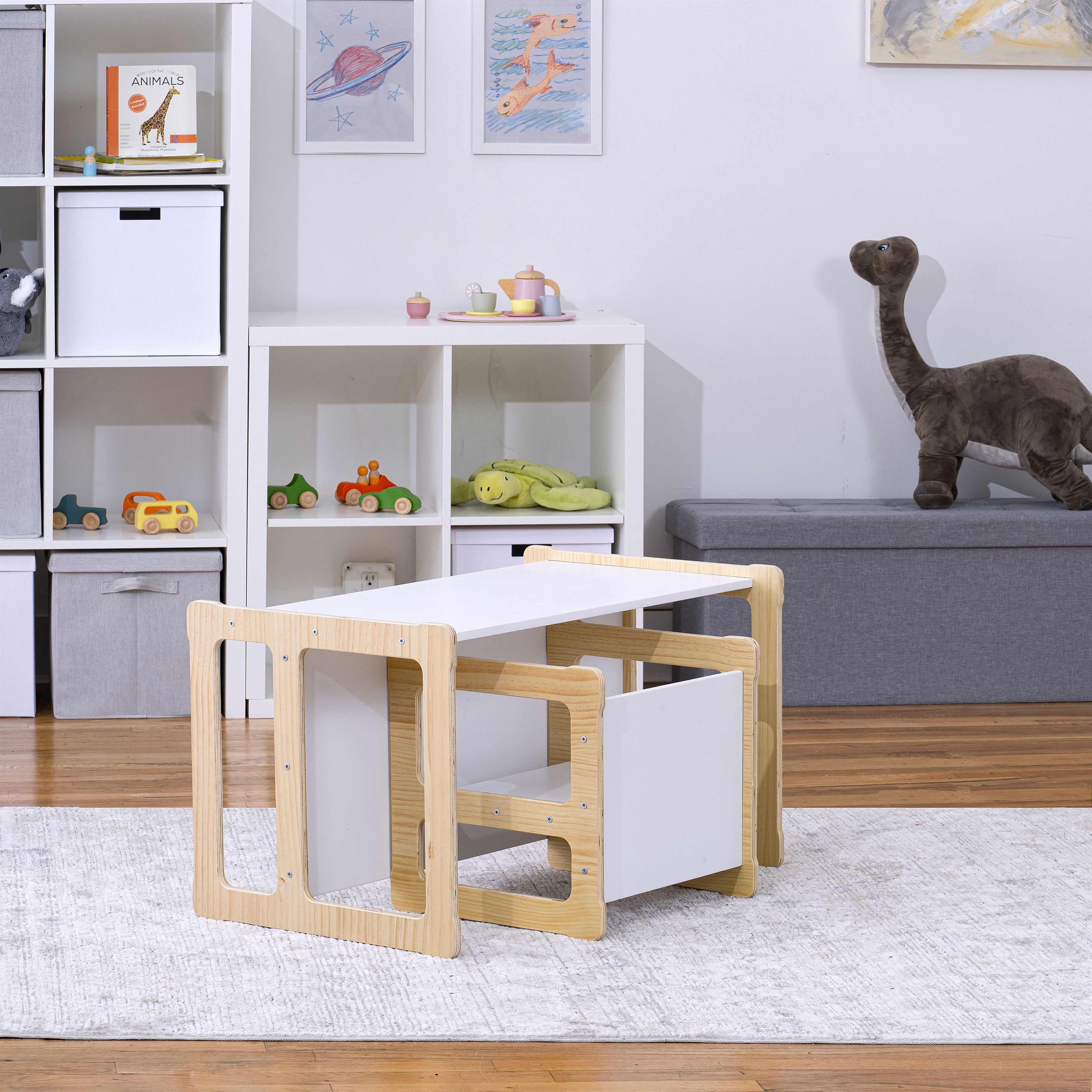 Hanover Weaning Table & Chair Set for Toddlers | Montessori-Style Wood Furniture