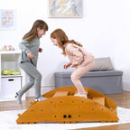 Banyan Jumbo Wooden Rocker & Climber Playset | Outdoor Gross Motor Toy for Toddlers