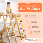 Chestnut - 8-in-1 Jungle Gym for Toddlers