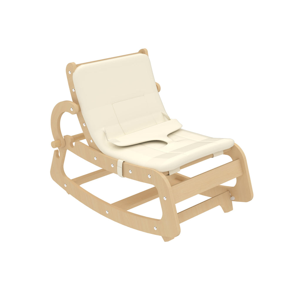 Avenlur Hemlock Wooden Baby Rocker – Soothing Infant Sleeper for Newborns