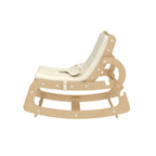 Avenlur Hemlock Wooden Baby Rocker – Soothing Infant Sleeper for Newborns