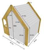 Flair - Avenlur Wood house Desk with Chair